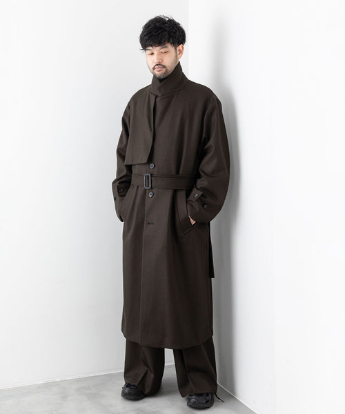 stein / シュタイン】LAY CHESTER COAT - MILITARY KHAKI | 公式通販