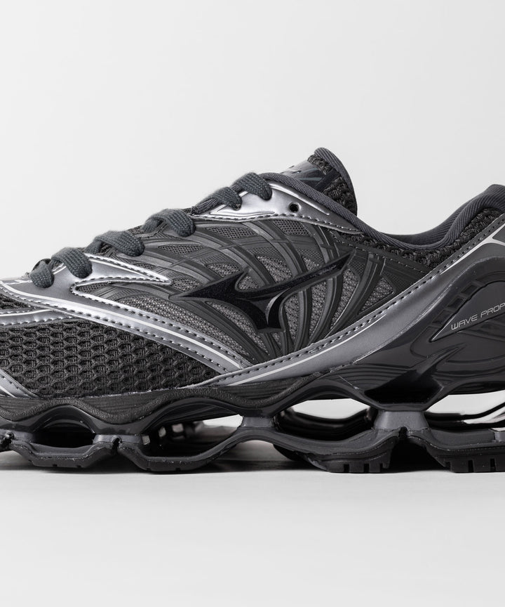 【MIZUNO】ミズノのWAVE PROPHECY LS - BLACK×BLACK×METALLIC GREY
