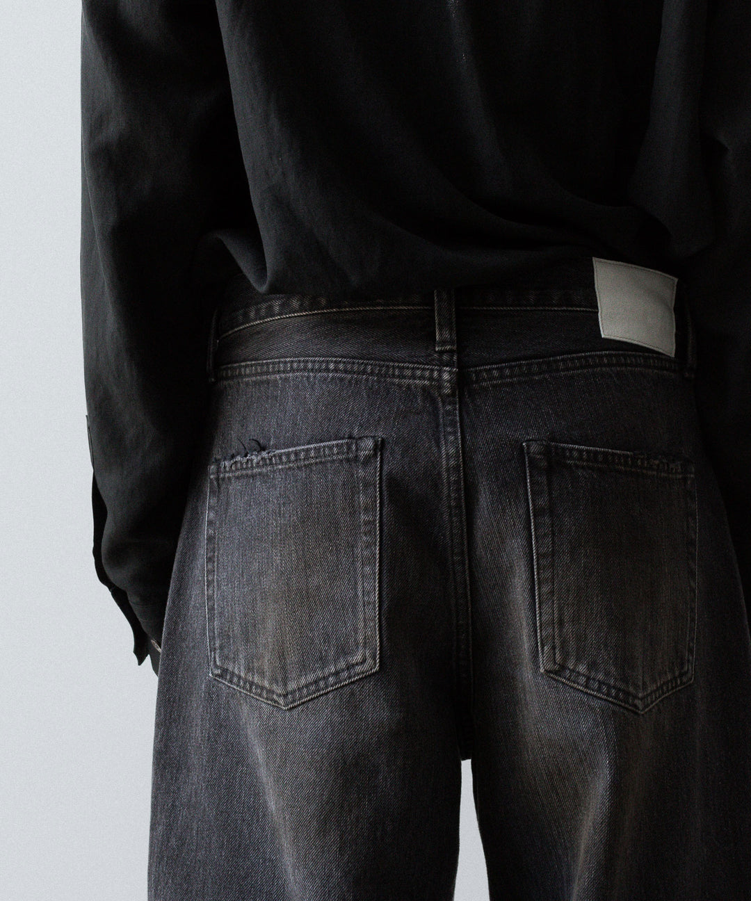 ssstein(シュタイン)のLOOSE DENIM JEANS - BLACKの公式通販サイトsession福岡セレクトショップ