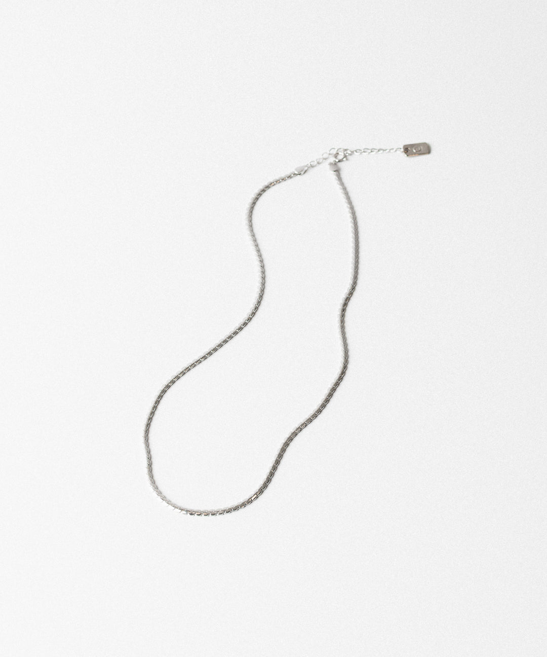 THE OBJECT - ザオブジェクトのNARROW SNAKE NECKLACEのSILVER公式通販サイトsession福岡セレクトショップ