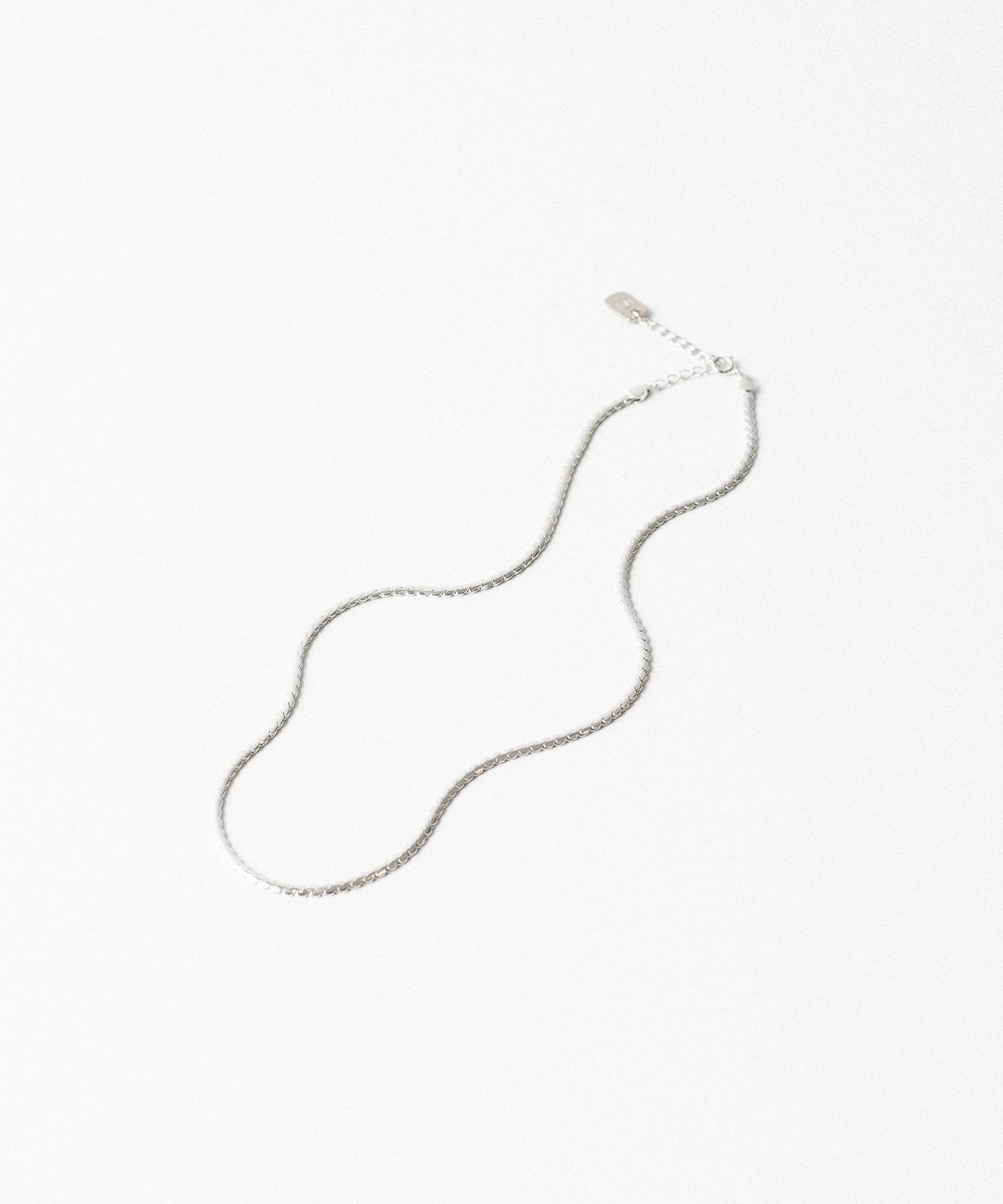 THE OBJECT - ザオブジェクトのNARROW SNAKE NECKLACEのSILVER公式通販サイトsession福岡セレクトショップ