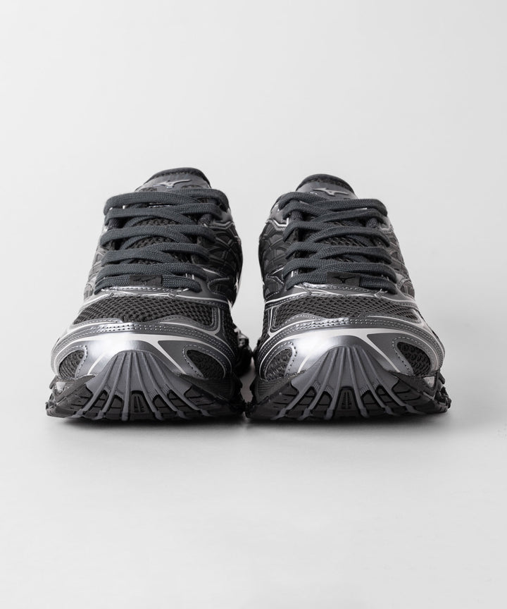【MIZUNO】ミズノのWAVE PROPHECY LS - BLACK×BLACK×METALLIC GREY