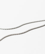 画像をギャラリービューアに読み込む, THE OBJECT - ザオブジェクトのNARROW SNAKE NECKLACEのSILVER公式通販サイトsession福岡セレクトショップ
