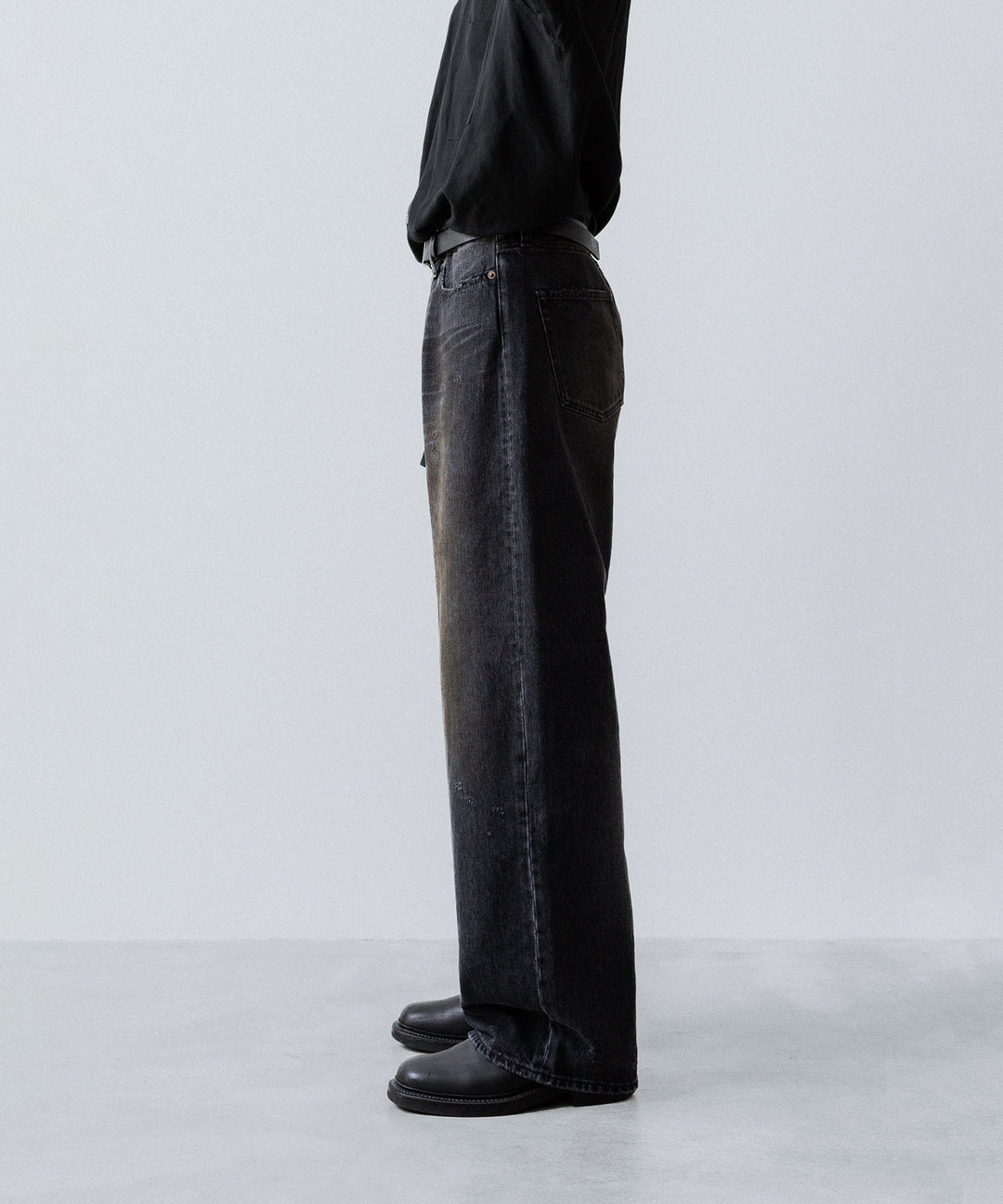 ssstein(シュタイン)のLOOSE DENIM JEANS - BLACKの公式通販サイトsession福岡セレクトショップ