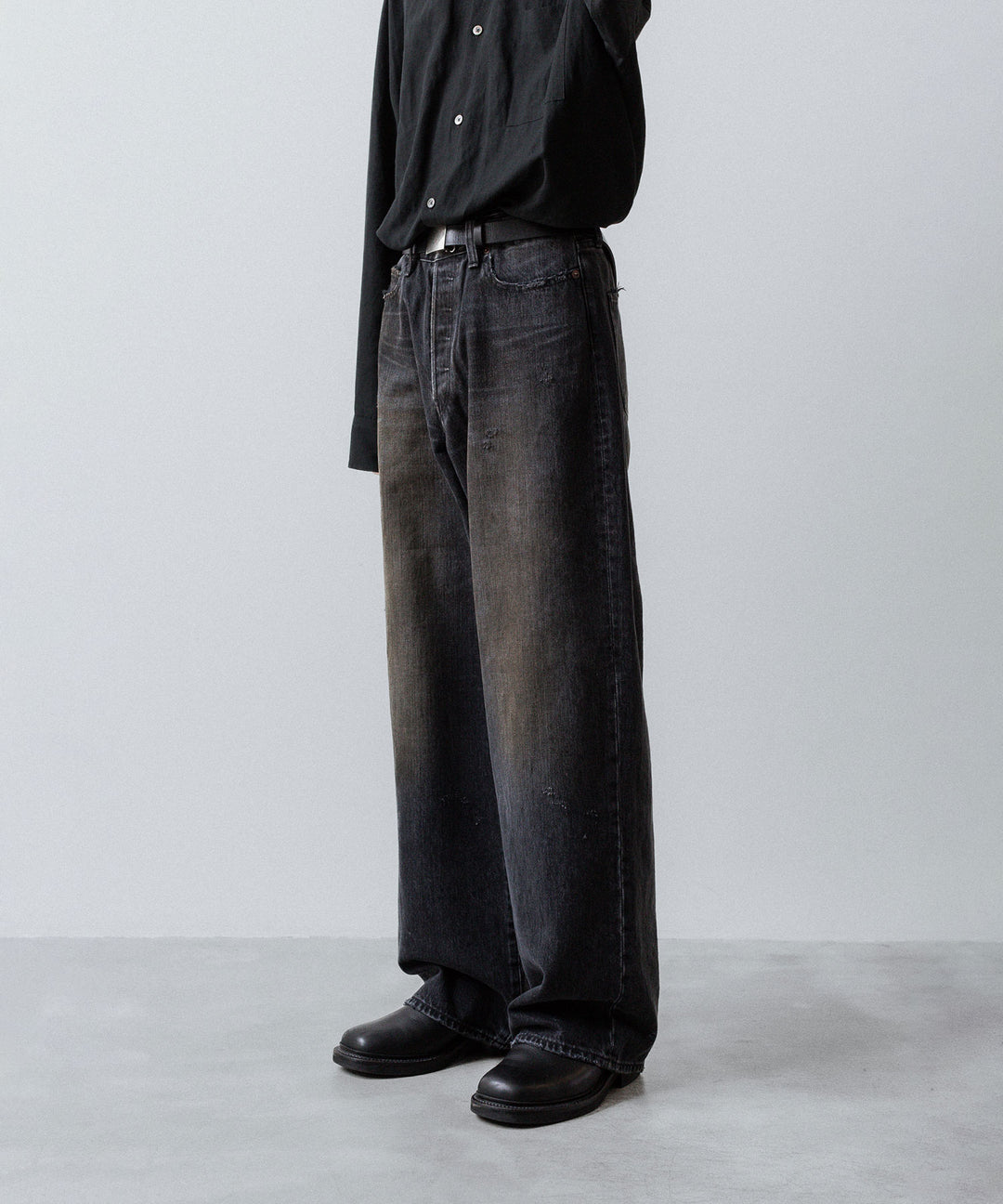 ssstein(シュタイン)のLOOSE DENIM JEANS - BLACKの公式通販サイトsession福岡セレクトショップ