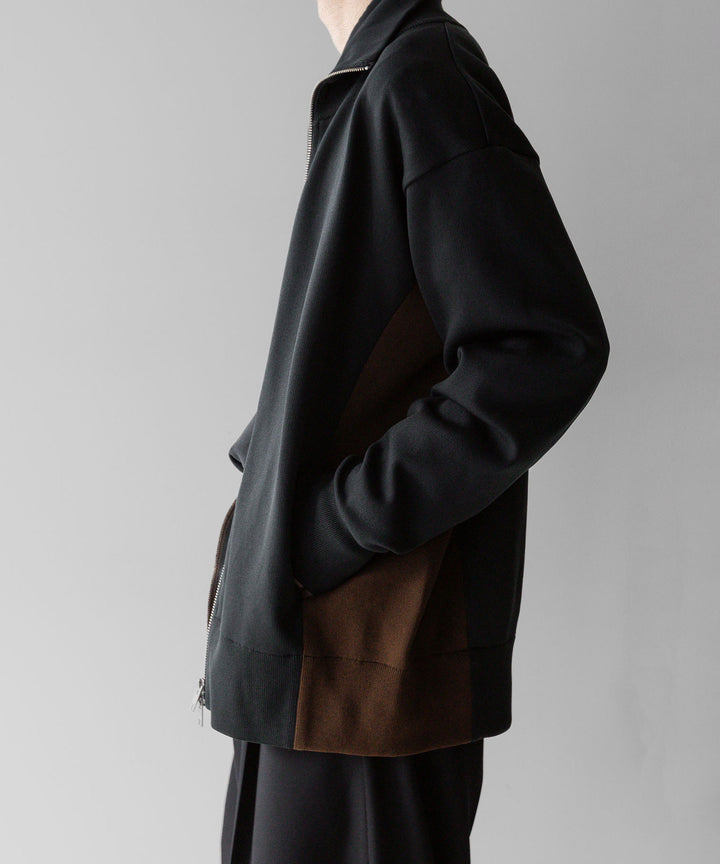 【stein】ssstein シュタインのCUPRO BICOLOR ZIP JACKETのCAMEL × CHARCOAL 公式通販サイトsession福岡セレクトショップ