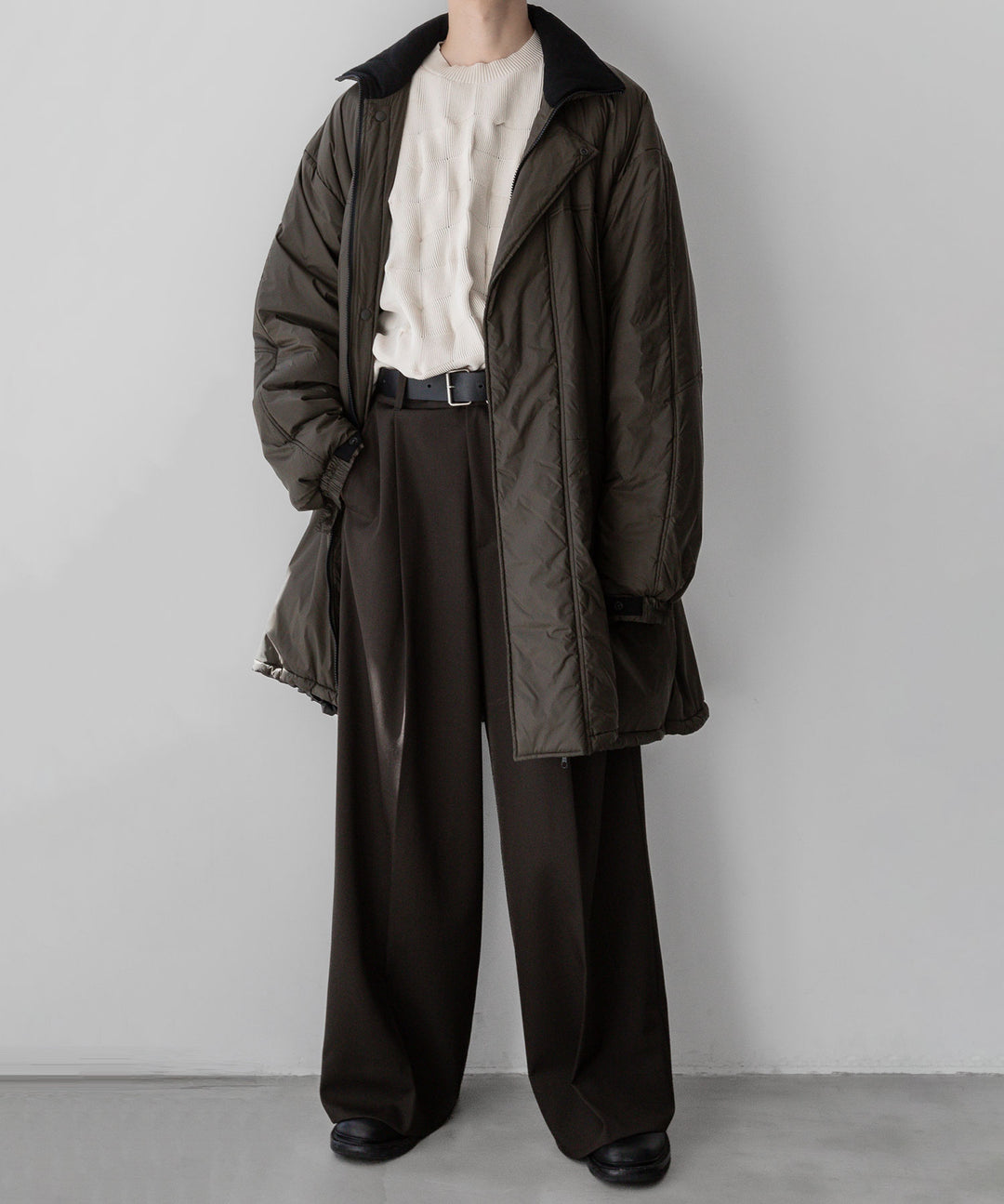 stein(シュタイン)の23AWコレクションPADDED MONSTER JACKETのMILITARY KHAKI