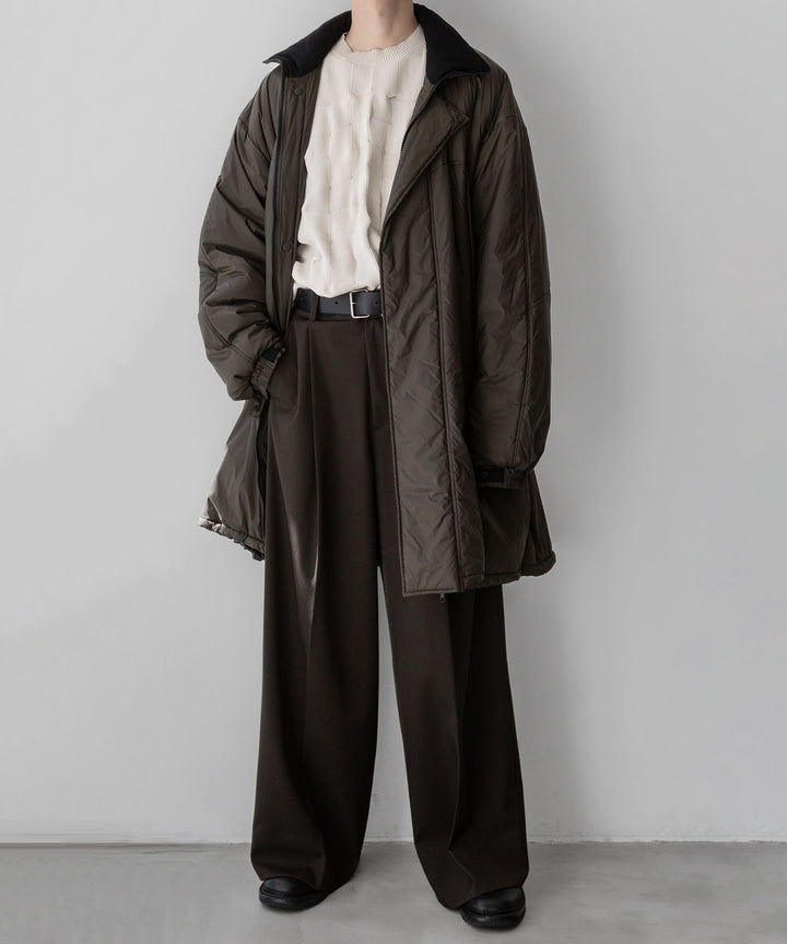 stein(シュタイン)の23AWコレクションPADDED MONSTER JACKETのMILITARY KHAKI