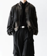 画像をギャラリービューアに読み込む, SUBLATIONS-サブレーションズのRUSTY SATIN BALLOON MA-1のBLACK公式通販サイトsession福岡セレクトショップ
