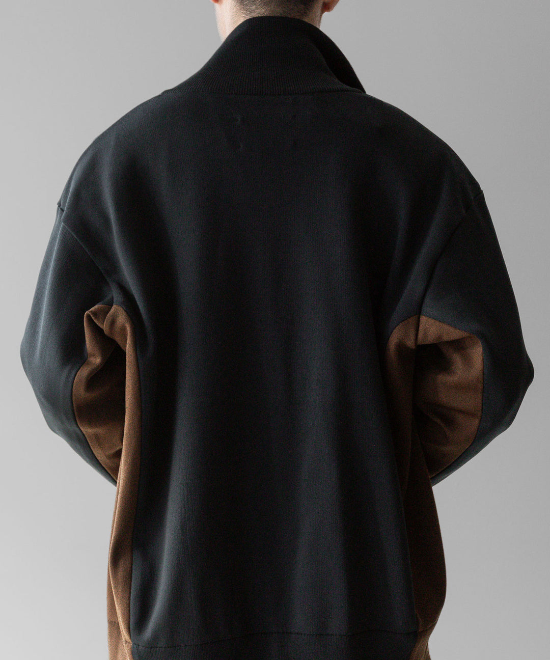 【stein】ssstein シュタインのCUPRO BICOLOR ZIP JACKETのCAMEL × CHARCOAL 公式通販サイトsession福岡セレクトショップ