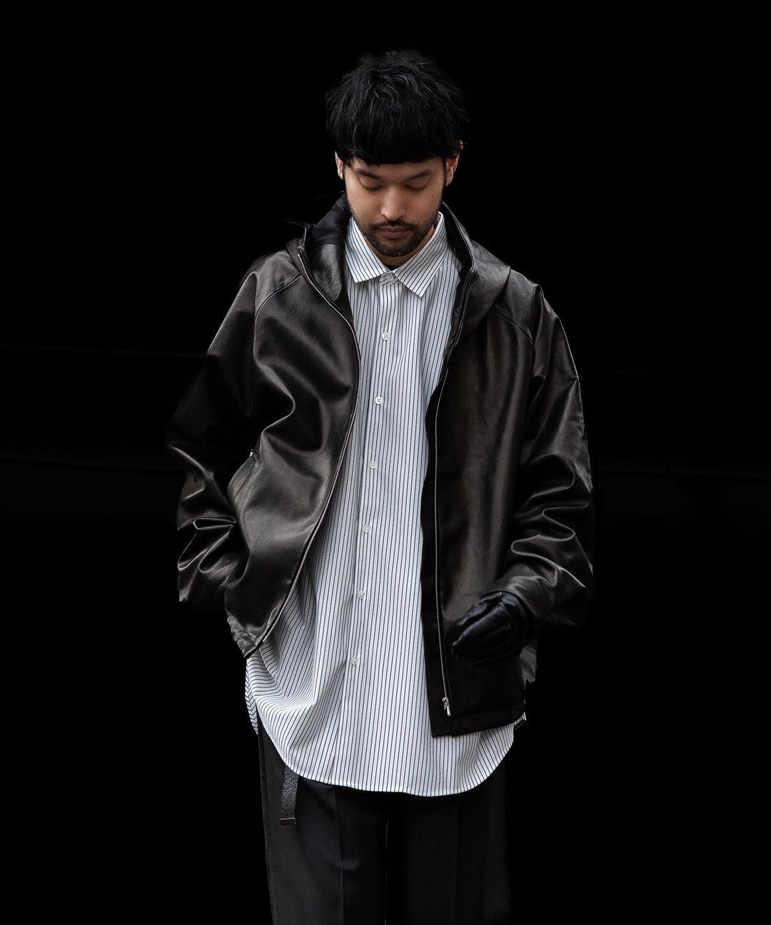 【KANEMASA PHIL.】カネマサフィル 46G ATOMOSPHERE STRIPE SHIRT - WHITE×NAVY sessionセッション福岡セレクトショップ 公式通販サイト