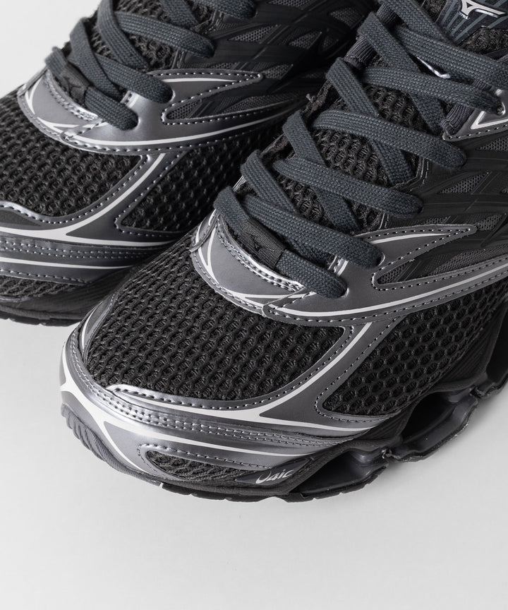 【MIZUNO】ミズノのWAVE PROPHECY LS - BLACK×BLACK×METALLIC GREY