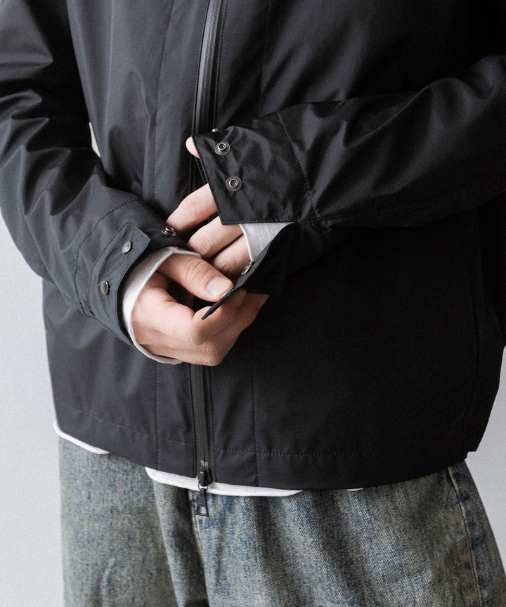 OPPOSE DUALITY-オポーズデュアリティのSHORT PARKA 3L NYLONのBLACK 公式通販サイトsession福岡セレクトショップ