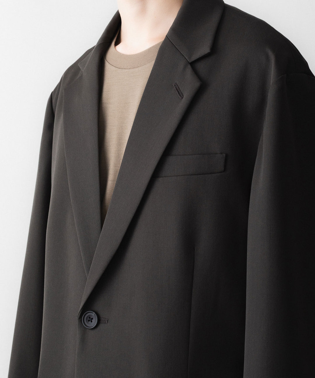 ssstein(シュタイン)のOVERSIZED SINGLE BREASTED JACKET - GREY KHAKIの公式通販サイトsession福岡セレクトショップ