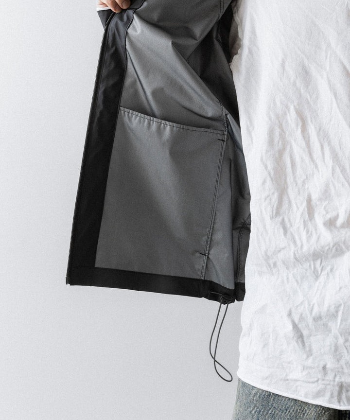 OPPOSE DUALITY-オポーズデュアリティのSHORT PARKA 3L NYLONのBLACK 公式通販サイトsession福岡セレクトショップ