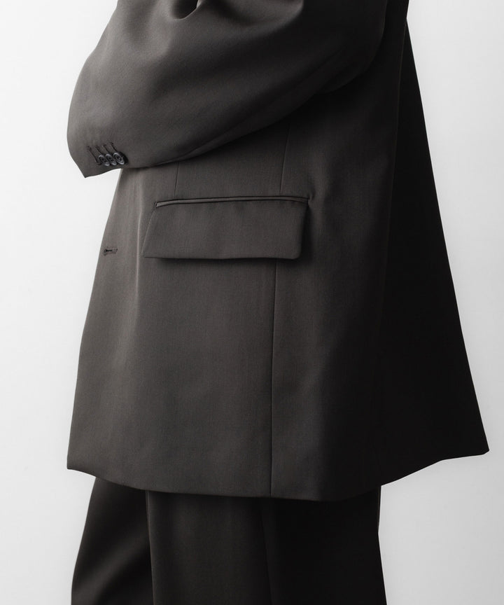 ssstein(シュタイン)のOVERSIZED SINGLE BREASTED JACKET - GREY KHAKIの公式通販サイトsession福岡セレクトショップ