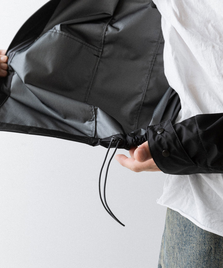 OPPOSE DUALITY-オポーズデュアリティのSHORT PARKA 3L NYLONのBLACK 公式通販サイトsession福岡セレクトショップ