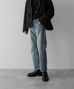 画像をギャラリービューアに読み込む, 【INTÉRIM】VINTAGE WASHED &quot;1953XX SHABBY&quot; SHUTTLE DENIM TROUSERS - NAVY
