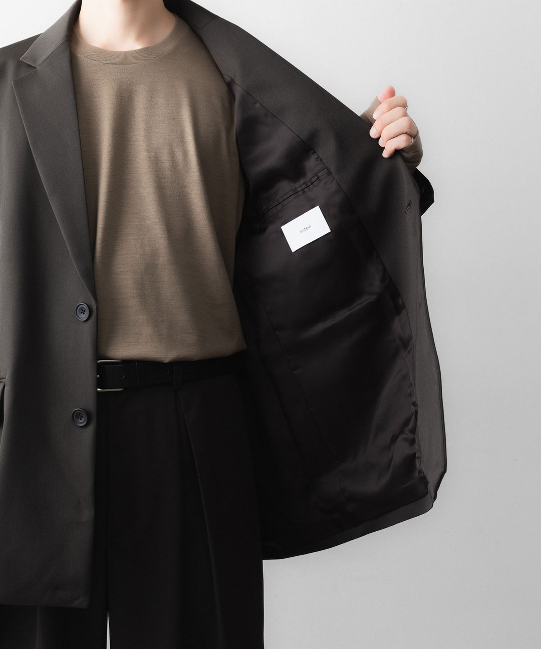 ssstein(シュタイン)のOVERSIZED SINGLE BREASTED JACKET - GREY KHAKIの公式通販サイトsession福岡セレクトショップ
