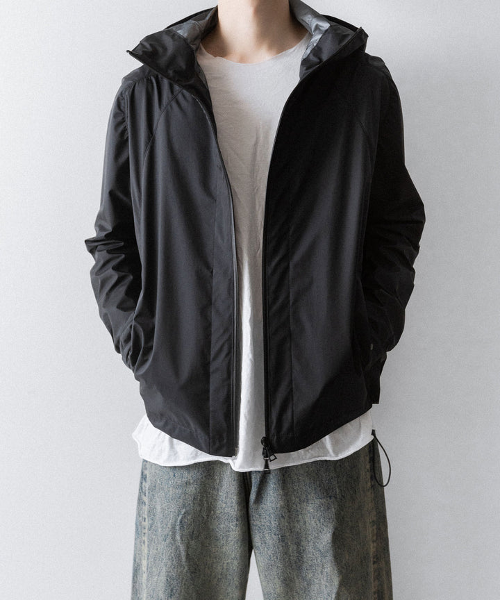 OPPOSE DUALITY-オポーズデュアリティのSHORT PARKA 3L NYLONのBLACK 公式通販サイトsession福岡セレクトショップ