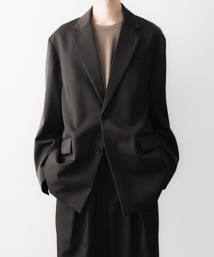 ssstein(シュタイン)のOVERSIZED SINGLE BREASTED JACKET - GREY KHAKIの公式通販サイトsession福岡セレクトショップ
