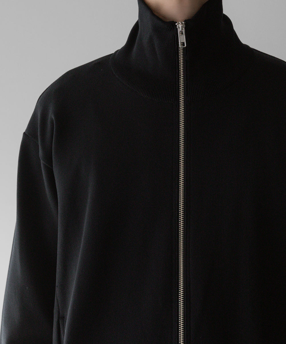 【stein】ssstein シュタインのCUPRO BICOLOR ZIP JACKETのBLACK × BLACK 公式通販サイトsession福岡セレクトショップ
