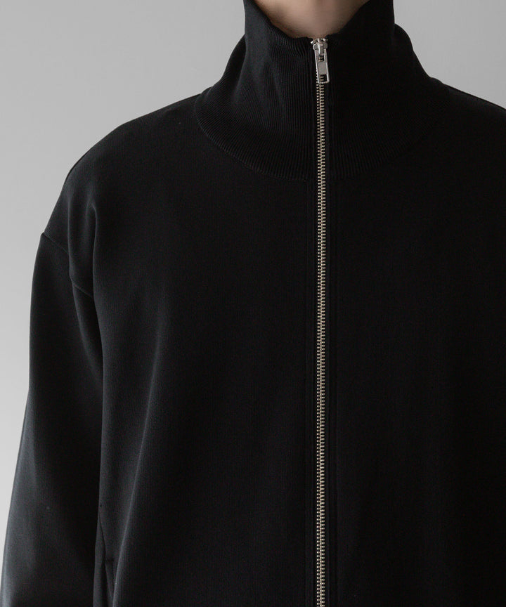 【stein】ssstein シュタインのCUPRO BICOLOR ZIP JACKETのBLACK × BLACK 公式通販サイトsession福岡セレクトショップ