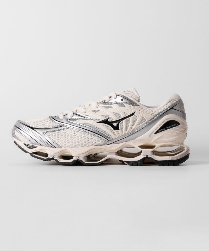【MIZUNO】WAVE PROPHECY LS - OFF WHITE×BLACK×SILVER
