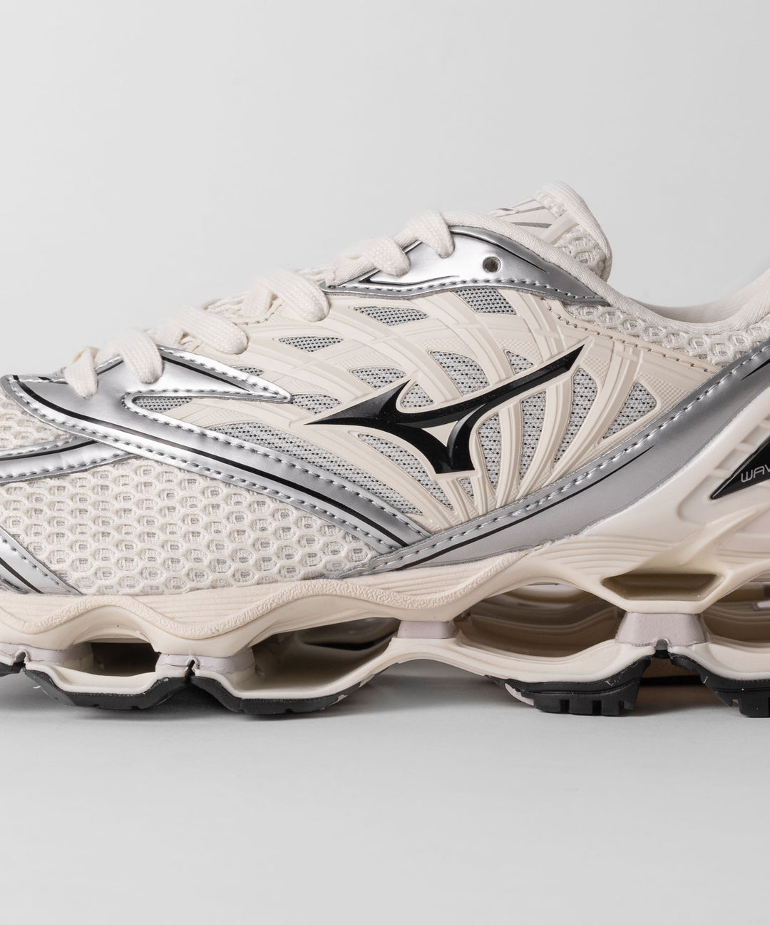 【MIZUNO】WAVE PROPHECY LS - OFF WHITE×BLACK×SILVER