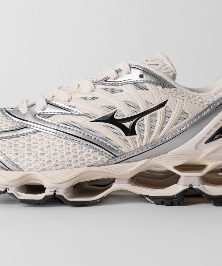【MIZUNO】WAVE PROPHECY LS - OFF WHITE×BLACK×SILVER