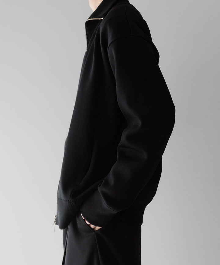 【stein】ssstein シュタインのCUPRO BICOLOR ZIP JACKETのBLACK × BLACK 公式通販サイトsession福岡セレクトショップ