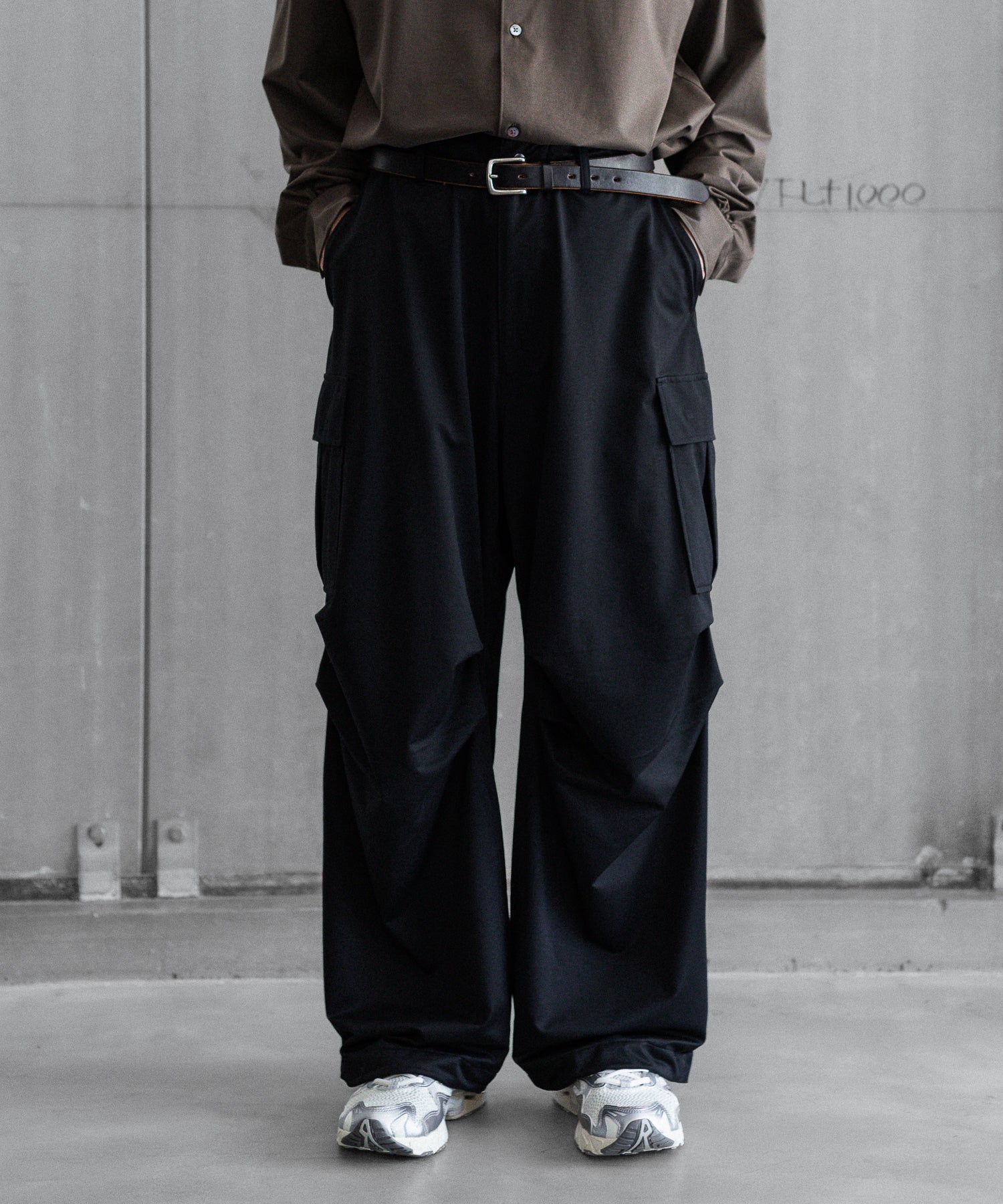 KANEMASA PHIL. カネマサフィル46G OVER CARGO PANTS - BLACK 公式通販サイトsession福岡セレクトショップ