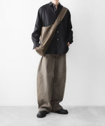 画像をギャラリービューアに読み込む, ssstein(シュタイン)の DEFORMATION WIDE COLOR DENIM PANTS - KHAKIの公式通販サイトsession福岡セレクトショップ
