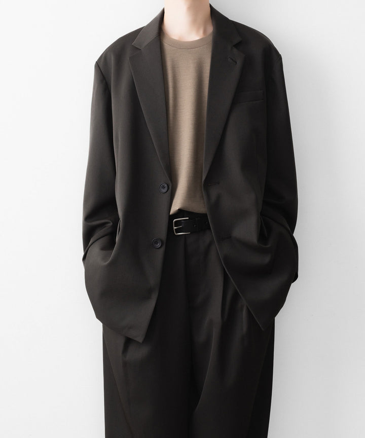 ssstein(シュタイン)のOVERSIZED SINGLE BREASTED JACKET - GREY KHAKIの公式通販サイトsession福岡セレクトショップ