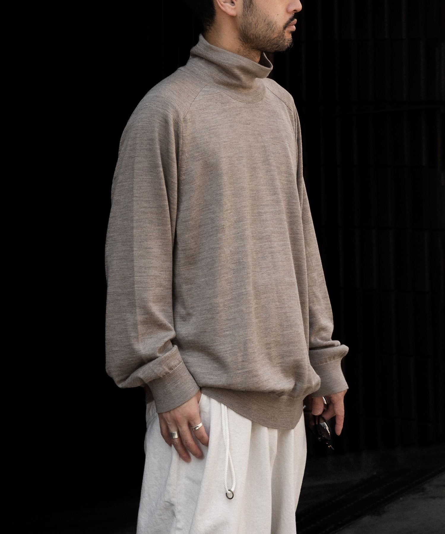 UMEDA ウメダ 12GG HIGHNECK PULLOVERのMOCHA 公式通販サイトsession福岡セレクトショップ