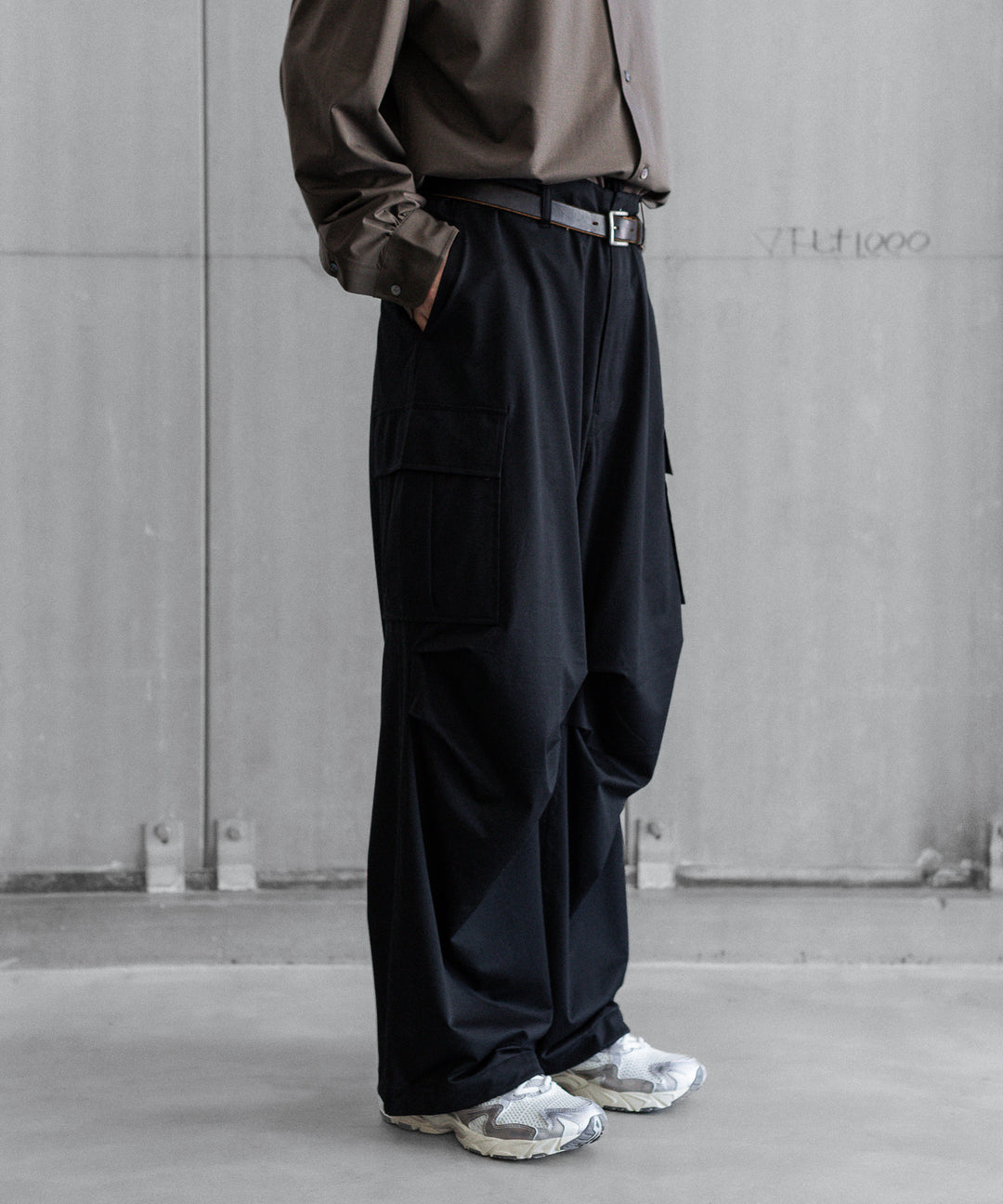 KANEMASA PHIL. カネマサフィル46G OVER CARGO PANTS - BLACK 公式通販サイトsession福岡セレクトショップ