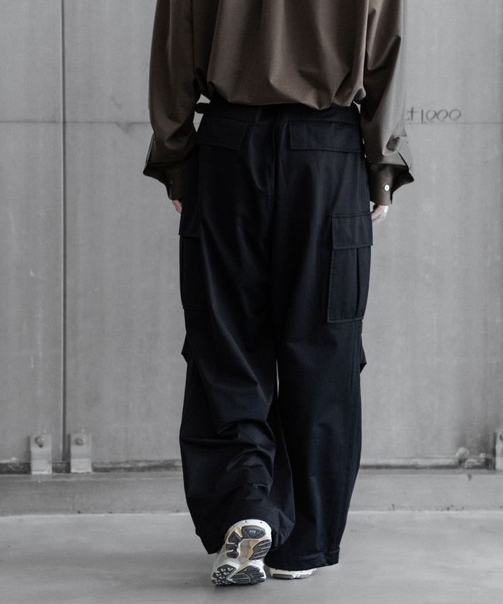 KANEMASA PHIL. カネマサフィル46G OVER CARGO PANTS - BLACK 公式通販サイトsession福岡セレクトショップ