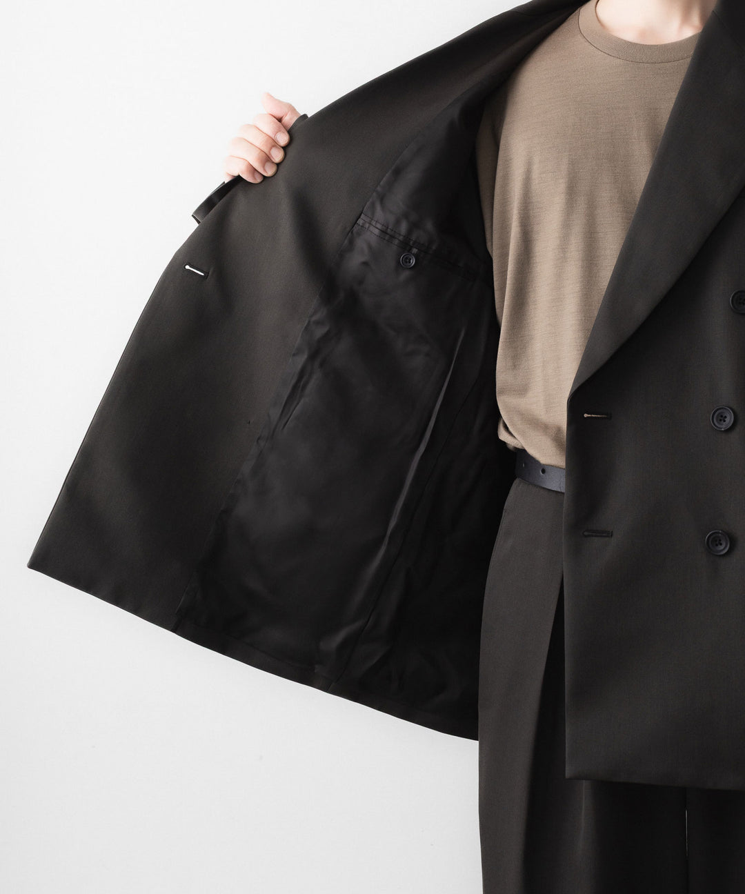 ssstein(シュタイン)のOVERSIZED DOUBLE BREASTED JACKET - GREY KHAKIの公式通販サイトsession福岡セレクトショップ