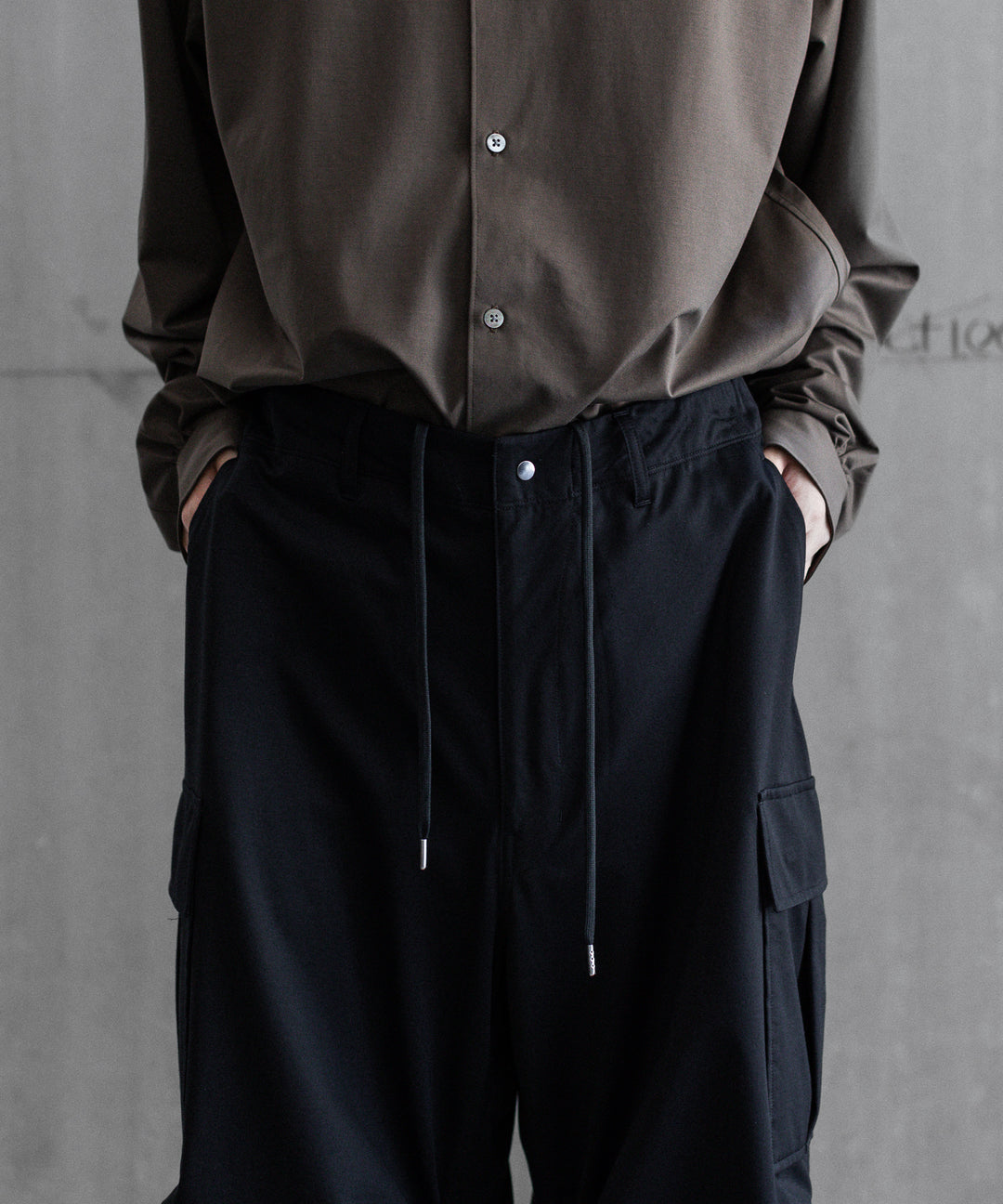 KANEMASA PHIL. カネマサフィル46G OVER CARGO PANTS - BLACK 公式通販サイトsession福岡セレクトショップ