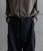 画像をギャラリービューアに読み込む, KANEMASA PHIL. カネマサフィル46G OVER CARGO PANTS - BLACK 公式通販サイトsession福岡セレクトショップ
