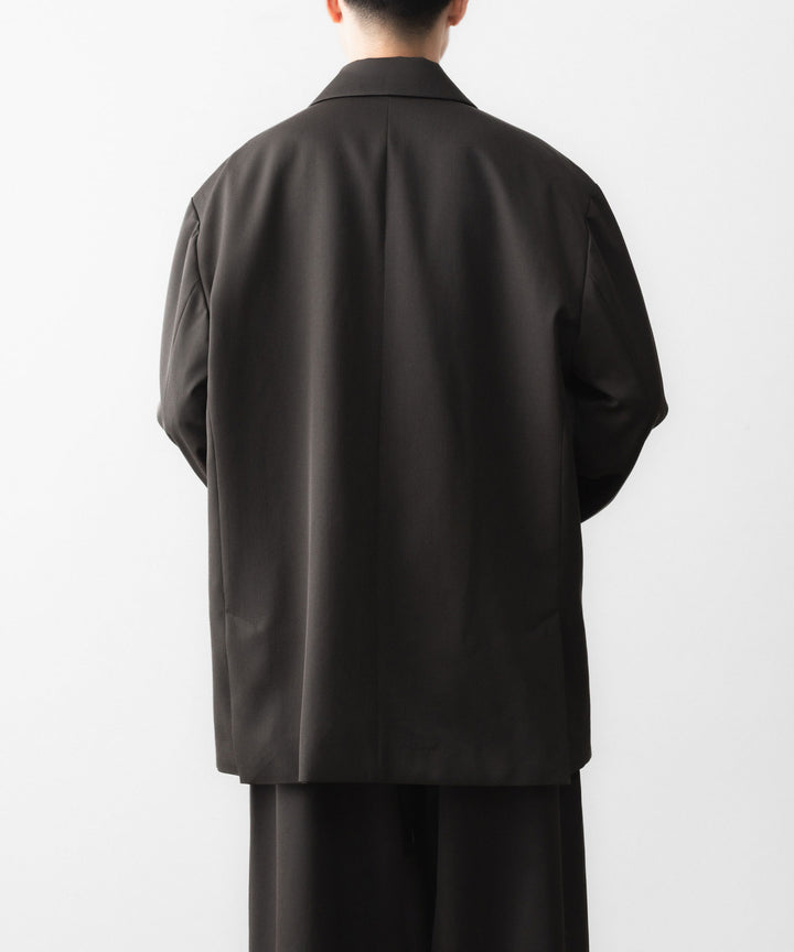 ssstein(シュタイン)のOVERSIZED DOUBLE BREASTED JACKET - GREY KHAKIの公式通販サイトsession福岡セレクトショップ