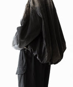 画像をギャラリービューアに読み込む, SUBLATIONS-サブレーションズのRUSTY SATIN BALLOON MA-1のBLACK公式通販サイトsession福岡セレクトショップ
