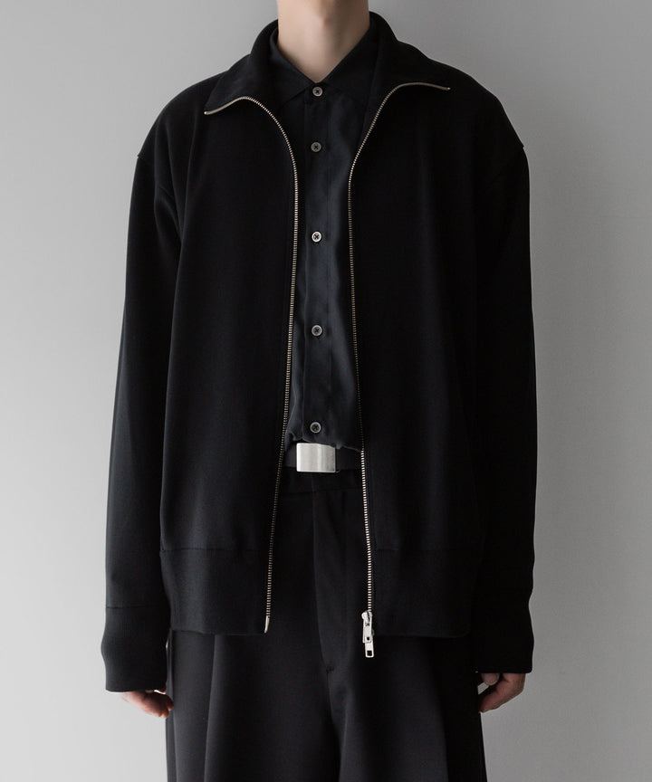 【stein】ssstein シュタインのOVERSIZED CUPRO LS SHIRTのBLACK 公式通販サイトsession福岡セレクトショップ