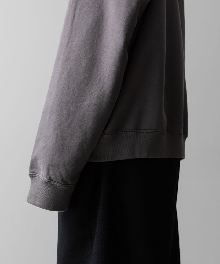 KANEMASA PHIL. カネマサフィルの36G SUPER FINE GAUGE HALF ZIP PULLOVER - CHARCOALの公式通販サイトsession福岡セレクトショップ