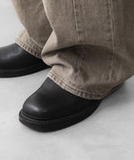 画像をギャラリービューアに読み込む, ssstein(シュタイン)の DEFORMATION WIDE COLOR DENIM PANTS - KHAKIの公式通販サイトsession福岡セレクトショップ
