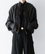 画像をギャラリービューアに読み込む, SUBLATIONS-サブレーションズのRUSTY SATIN BALLOON MA-1のBLACK公式通販サイトsession福岡セレクトショップ
