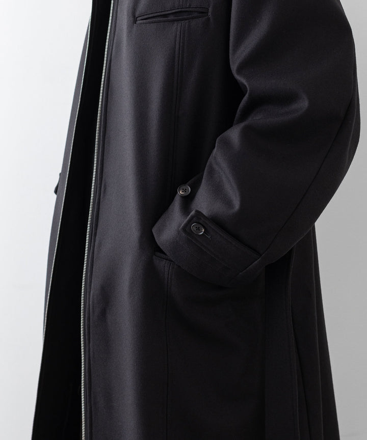 stein シュタイン 23AW OVERSIZED MAXI-LENGTH ZIP COAT - DARK CHARCOAL sessionセッション福岡セレクトショップ 公式通販サイト