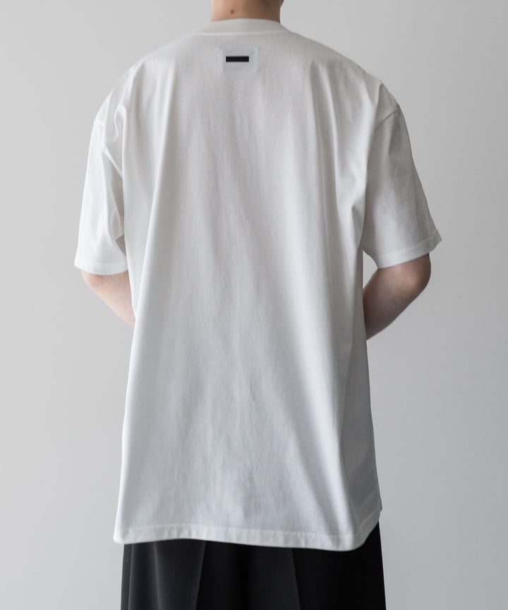 ssstein stein(シュタイン)の24SSコレクション PRINT TEE [ LAYERING ]のWHITE(MERCERISED COTTON) 公式通販サイトsession福岡セレクトショップ