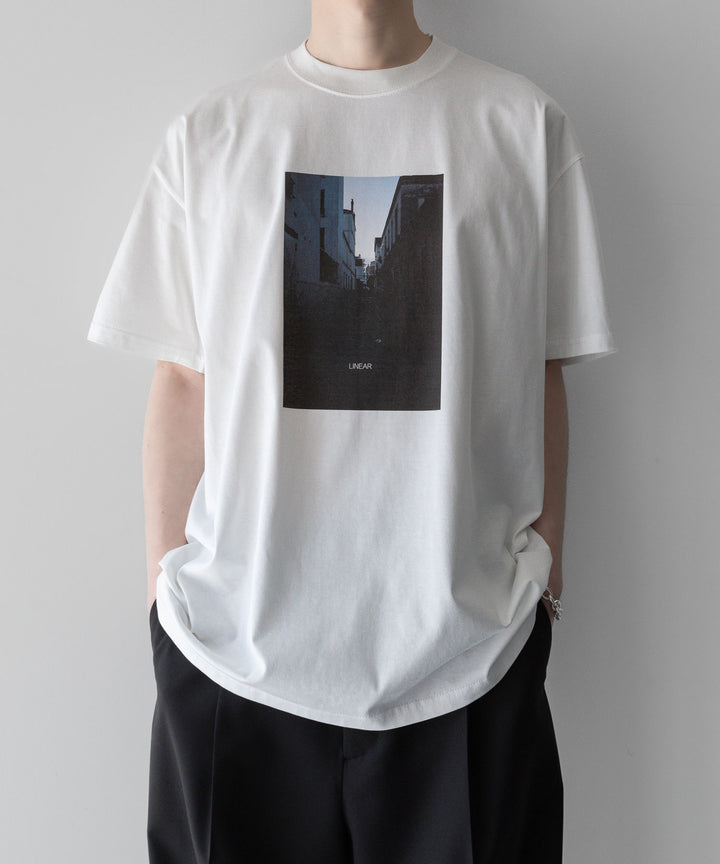 ssstein stein(シュタイン)の24SSコレクション PRINT TEE [ SHOOT ]のWHITE(MERCERISED COTTON) 公式通販サイトsession福岡セレクトショップ
