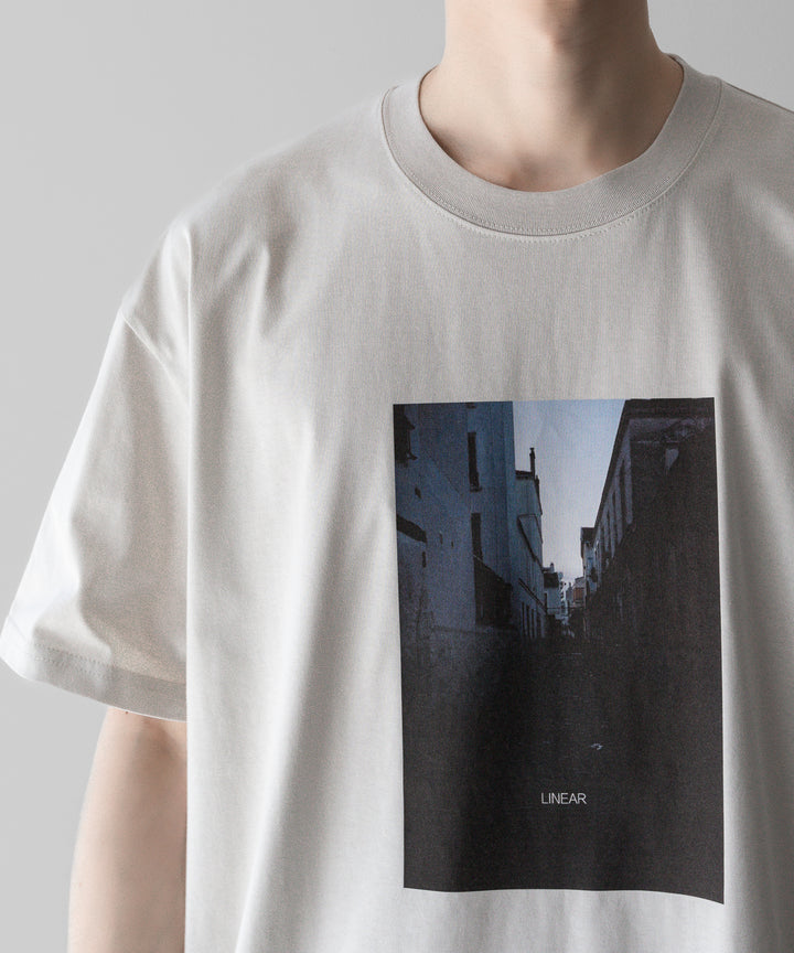 ssstein stein(シュタイン)の24SSコレクション PRINT TEE [ SHOOT ]のBEIGE(MERCERISED COTTON) 公式通販サイトsession福岡セレクトショップ